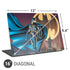 DC Comics Batman Action Pose 90's art Universal Laptop 16in (13 x 9.4in) Skin